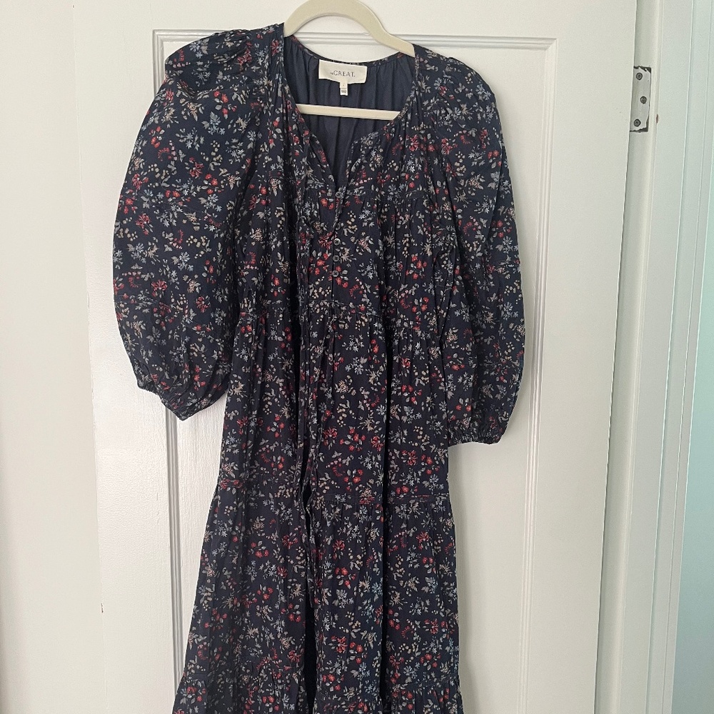 The Great Corduroy Floral Dress